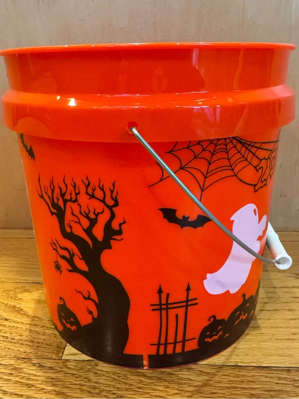 Halloween Treat Bucket - Home Depot: Orange Ghost Design Limited: 2026: TikTok